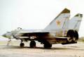 MiG-25. Ground view from the rear left.