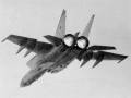 MiG-25 on afterburners.