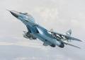 MiG-29 Gaining Altitude.