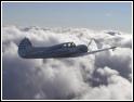 Yak-18T over the clouds