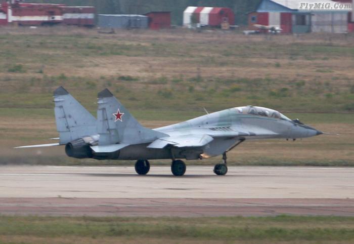 MiG-29 just before taking-off