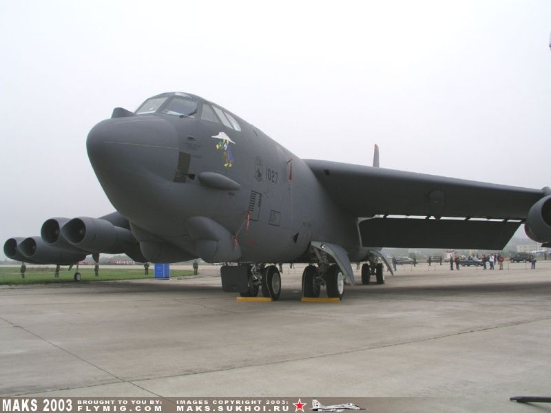 B-52 Stratofortress was in Moscow too.