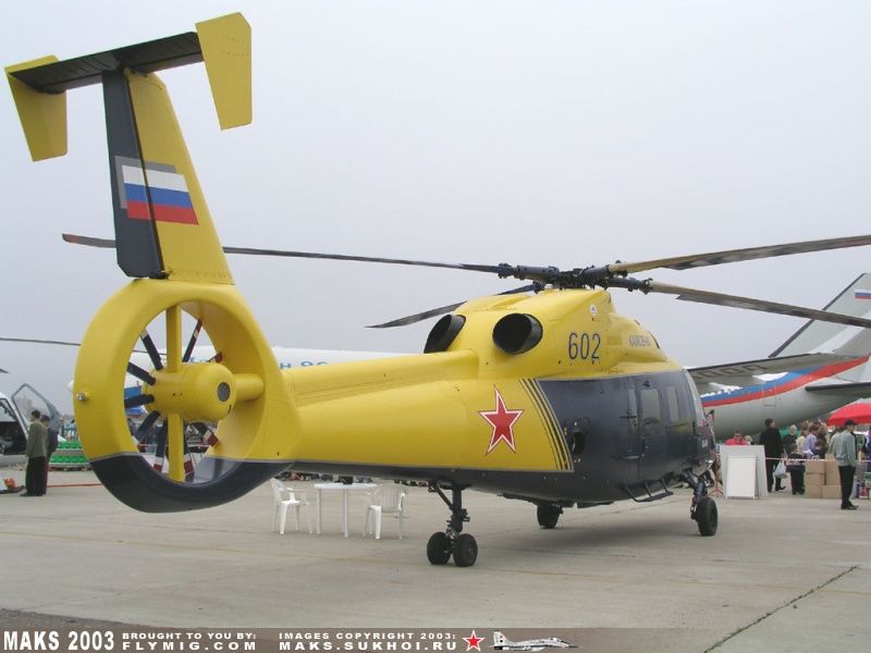 KA-60 Kasatka in bright yellow color.