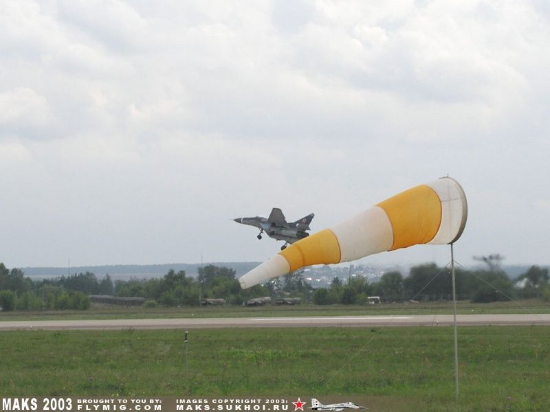 MiG-29K Fulcrum just took-off.