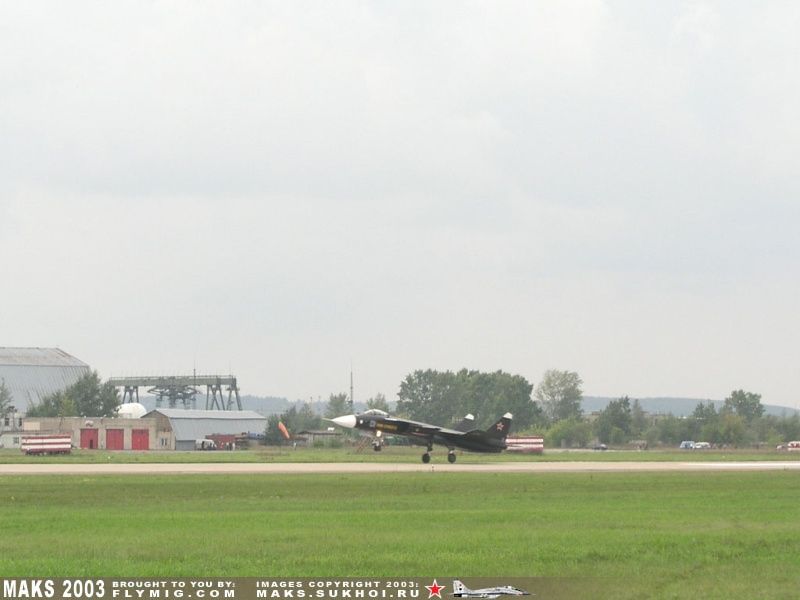Su-47 Berkut taking-off.