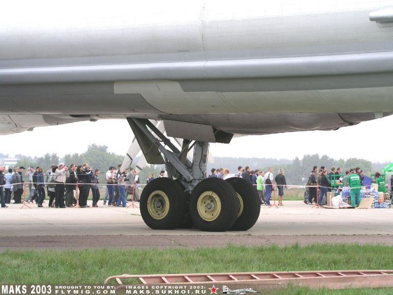 TU-95 Bear main landing gear.
